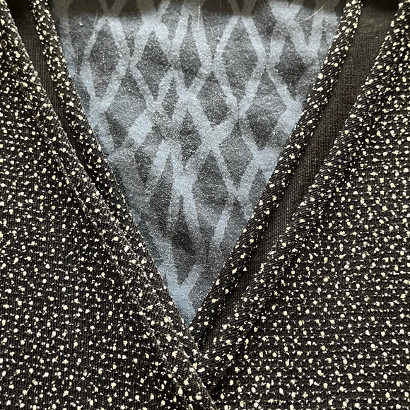 💃 MANDEE One Piece Ankle Length Pantsuit w/ Deep Front/Back V and Long Sleeves - Picture 5 of 11